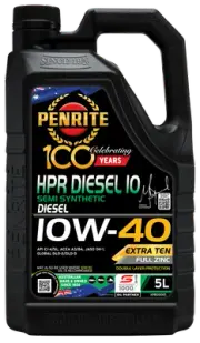 Penrite HPR Diesel 10W-40 Semi Synthetic Diesel Engine Oil - 5L (HPRD10005)
