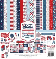 Echo Park Collection Kit 12"X12"-Stars And Stripes Forever SF369016