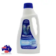 Selleys Drain Cleaner Complete Clean Power Gel Reduce Odour Clean Clear Blocked