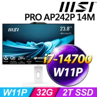 在飛比找PChome24h購物優惠-MSI PRO AP242P 14M-626TW-SP4 (