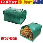 Large Garden Waste Bag Leaf Rubbish Plant Grass Sack Reusable Carry Pack AU