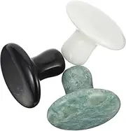 BESTYASH 1 Set Durable Mushroom Facial Beauty Massagers with Handle Easy to Use Massage Tools for Women Promotes Comfortable and Portable Scraping Technique