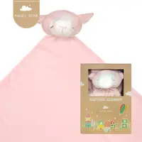 在飛比找momo購物網優惠-【Angel Dear】大頭動物嬰兒毛毯禮盒(粉紅小羊)