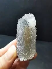 37.8g Natural Clear Transparent Backbone Quartz Crystal Point Specimen China