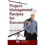 PROJECT MANAGEMENT RECIPES FOR SUCCESS