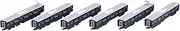 TOMIX 98358 N Gauge Sagami Railway 12000 Series Expansion Set, 6 Cars, Railway Model, Train