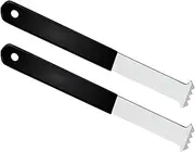 Lmyit Paver Tools,Sunken Brick Lifter Set of 2 - Anti Slip Paver Tool with Double Joint Scraper for Outdoor Garden Yard Patio Paving Gardening