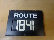 Manual Route Board for School Bus Car or Score Tablet