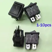 250V10A Rocker Switch ON/Off Push Button Rocker Power Switch For Car Boat Marine