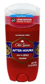 Old Spice After Hours Scent of Spice Deodorant 3 oz