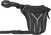 ADOCARN Durable Waist Bag with Leg Strap Portable Drop Leg Bag for Outdoor Sports Oxford Fanny Pack with Ample Storage Space for Running and Hiking Activities