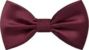 [Branduce] Bow Ties for Boys Pre Tied Toddler Bow Tie Adjustable Kids Bowties for Wedding Party, Burgundy