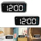 Digital Alarm Clock Portable Night Light for Apartment Birthday Gift Bedroom