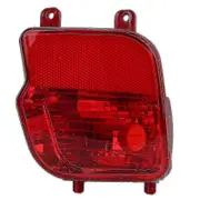 Xh WXH Rear Fog Lamp Shell YL00528980 - Bumper Right Reflector Cover Housing Replacement for Peugeot 3008 P84 2016-2023 (Red)