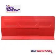True & Fabrication DTR1022, One Red Plastic Nose Center Asphalt Outlaw Red Perfo