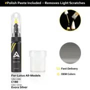 Touch Up Paint For Lotus All Models C180 Evora Silver With Polish Paste