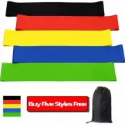 Resistance Bands Loop Exercise Elastic Band Fitness Training Rubber Gym Yog Hf