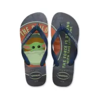 在飛比找momo購物網優惠-【havaianas 哈瓦仕】BABY YODA 藍色 41