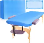 30 Pcs Fitted Massage Table Sheets Soft Non Woven Spa Bed Cover Disposable Be...