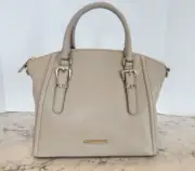 New BRAHMIN Duxbury BRINDLE MOONSTONE Smooth Leather Satchel $345