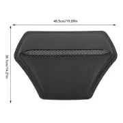 _Car Hood Air Vent Cover Heat Resistance Bonnet Air Outlet Trim For Lancer