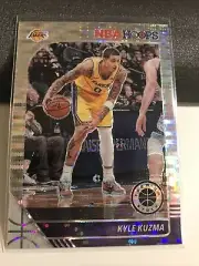 2019-20 NBA Hoops Premium Stock Kyle Kuzma Silver Pulsar Prizm