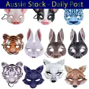 Masks for Children Fox Pig Rabbit Tiger Animal Mask Kids Costume