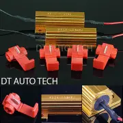 2X 6ohm 50W LED Load Resistors Turn Signal Blinkers/Fog Lights Fix Hyper Flash (for: Nissan)