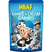 HBAF Cookies & Cream Almonds 120g