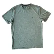 Brand New Mens Volcom Stoneverse Crew T-shirt Fir Green Size Medium