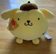 Yume Twins New Years Exclusive Sanrio Pompompurin 8 1/2" Plush Doll-NEW!