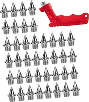 NOLITOY Athletics Spikes 1 Set of Running Shoes Spikes Wrench Track Shoes Nail for Men Running Jump and Field Sprint