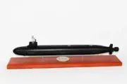 USS Jimmy Carter (SSN-23) Submarine,Navy,Scale Model,Mahogany,20 inch,Seawolf
