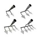 Triangle Hoe Digging Soil Manuring Tool for Farming Gardening Weeding Garden