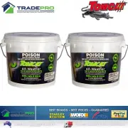 2x Tomcat Ultra All Weather Blox 784g Rat Bait Mouse Trap Poison Rodent Killer
