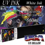 MIMAKI UV-INK ONLY FOR UJF-3042 / UJF-6042 560ml White color Cartridge
