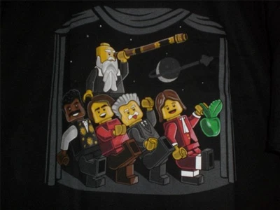 TeeFury Lego LARGE "Science, The Musical" Lego Astronomers Mash Up BLACK
