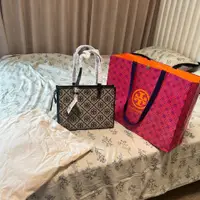 在飛比找PopChill優惠-[二手] Tory Burch T Monogram sma