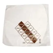 Daymark 110919 10" x 8.5" Saddlepack Brown Portion Bag