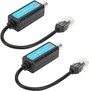 Single Channel Passive IP Transmitter Receiver 220M Transmission Range for CCTV Cameras DVR Switchers IP Encoders