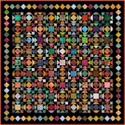 BALIK BATIK - NEW - 89" x 89" - Quilt-Addicts Pre-cut Patchwork Quilt Kit