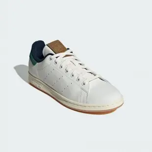 【adidas 愛迪達】休閒鞋 男鞋 運動鞋 三葉草 STAN SMITH 白綠 ID2030