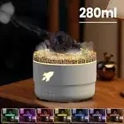 Aromatherapy Humidifier Tower Mist Humidifier Diffuser with Colorful LED Light