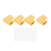 Corner Guards Edge Protectors, 24Pack U Shape, 2.16"x1.38"x0.315", Wood Color