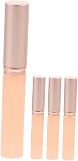 OATIPHO 4Pcs Lip Brush Soft Lipstick Applicator with Cap for Precise Application of Lip Gloss Lipstick and Eyeshadow Makeup Tool for Women