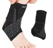 Ankle Brace For Women & Men Lace Up Support For Sprained Ankle Compression Stabilizer For Basketball