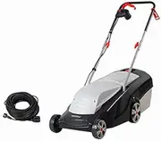 43L Grass Capacity 2800rpm Rotate Speed 4-Gear Adjust Electric Lawn Mower Small Household Multi-Function Hand Push Lawn Weeder (Color : 220V)