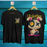 HITAM KAOS DOLL VOODOO SMILE SHOWOFF 黑色 T 恤 BEAR STREETWEAR