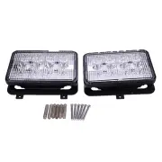 2X LED Headlight 3713799M91 For Massey Ferguson 6110 6120 6290 8110 8210 8220