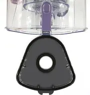 [Masterpart] Vacuum Cleaner Dust Cup Bottom Door, Compatible with Shark Navigator Models NV350, NV352